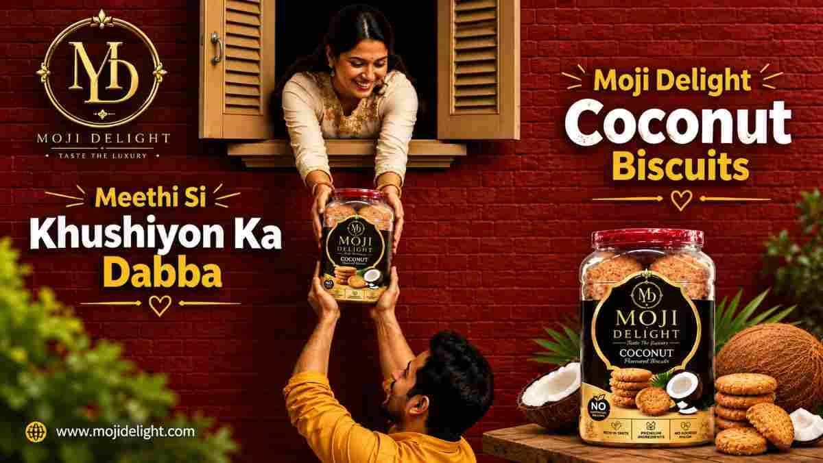 Moji Delight Coconut Biscuits